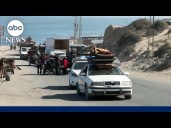 Thousands of Palestinians flee Northern Gaza amid Israeli bombardment