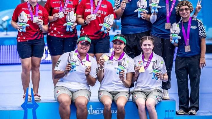 México gana su primera medalla de oro en un Campeonato Mundial de Tiro con Arco