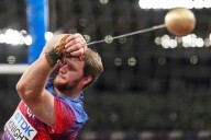 Trey Knight of Ridgefield places 10th in hammer throw at world championships