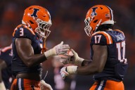 No. 9 Illinois blanks Western Michigan 38