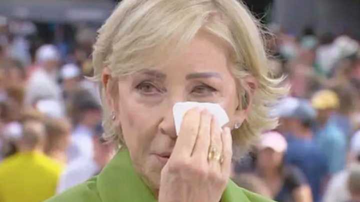 Emotional Chris Evert breaks down in tears live on ESPN coverage of US Open and says 'I feel like Coco Gauff'