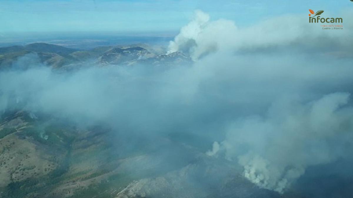 Restringido el acceso de visitantes al Hayedo Tejera Negra por el incendio de Peñalba de la Sierra