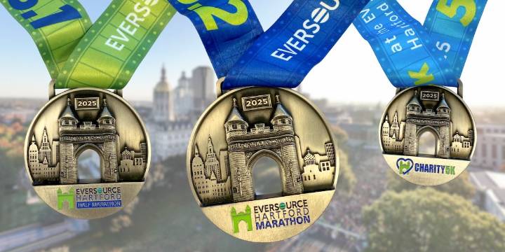 Hartford Marathon Foundation reveals 2025 medals for title event