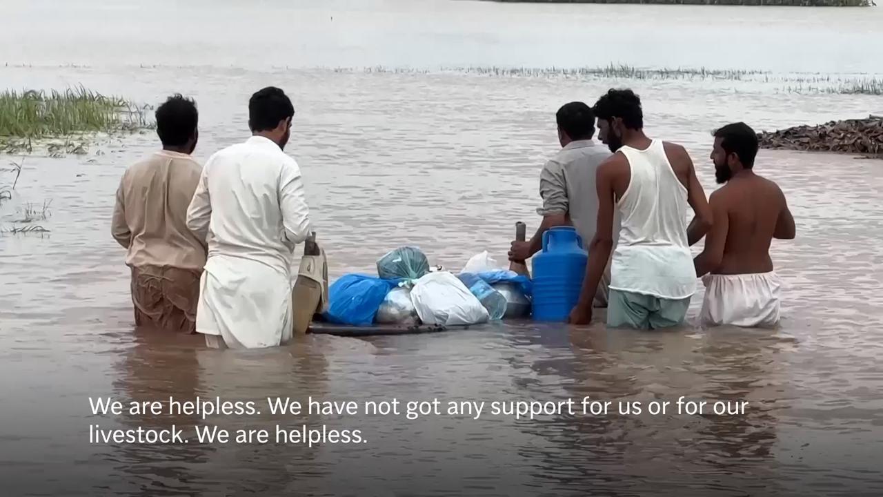 Residents stranded as floods engulf Pakistan's Punjab province