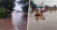 Inundaciones en Tototlán y Zapotlán del Rey, Jalisco, provocan caos vial y daños