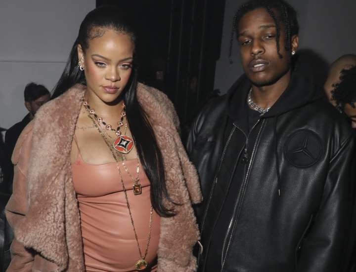 A$AP Rocky and Rihanna may already be married, tease name of baby No. 3