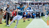 Watch: Exeter's Hunter Long makes first NFL TD catch in Jaguars debut