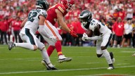 Birds' defense shines in Super Bowl rematch as Philadelphia Eagles beat Kansas City Chiefs 20