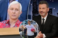 Martina Navratilova reacts to ABC pulling Jimmy Kimmel off air after controversial Charlie Kirk comments