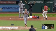 Cleveland Guardians Player Hit in the Face by 99 MPH Fastball in Scary Moment