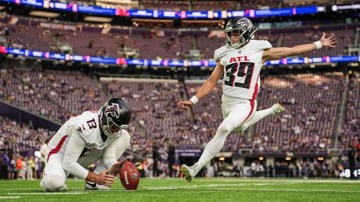 Parker Romo named Falcons' starting kicker vs. Carolina Panthers