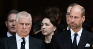 Prince William gave 'secret scolding' to Prince Andrew as disgraced uncle laughed at funeral