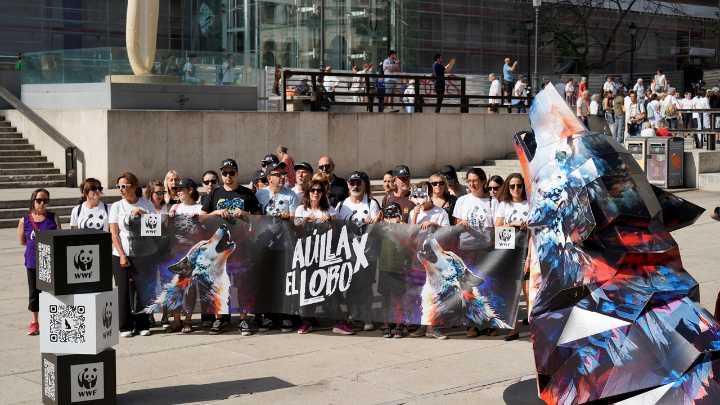 Los ecologistas claman por el lobo ibérico en una manifestación
