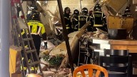 Así ha quedado el bar tras la explosión que ha dejado una veintena de heridos