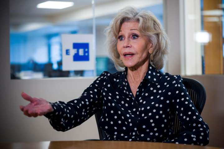 Jane Fonda: «Nunca antes vimos un auge del fascismo coincidiendo con una crisis climática»