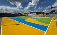 Rehabilitan tres canchas deportivas para más de 12 mil familias en Maturín