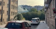 Dos casas quedan calcinadas en sendos incendios de madrugada en Ourense