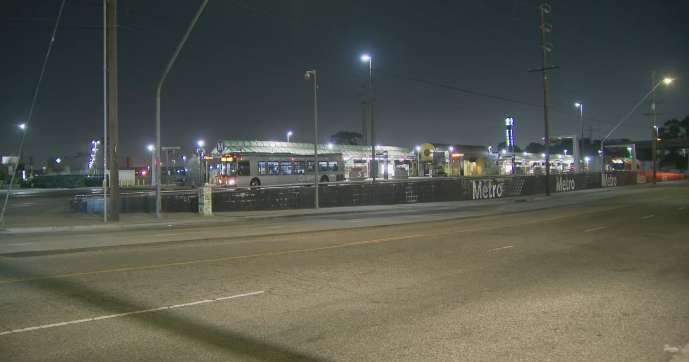LA Metro bus operator accidentally hits, kills pedestrian who was lying in roadway at Harbor Gateway Transit Center, police say
