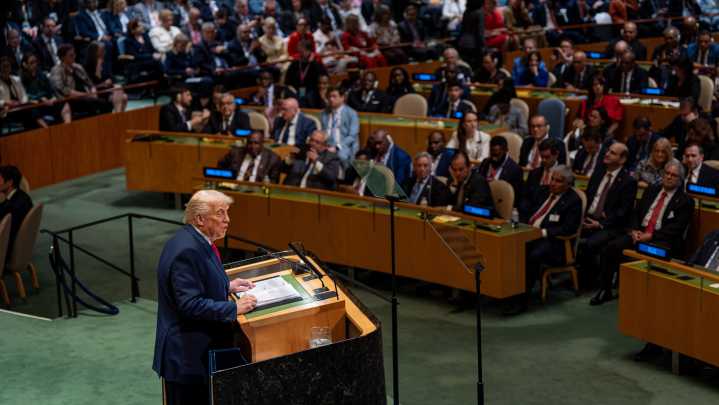 Trump says he was victim of 'triple sabotage' at UN and Secret Service is looking into the matter