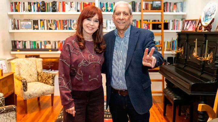 José Emilio Neder se reunió con Cristina Kirchner, en San José 1111
