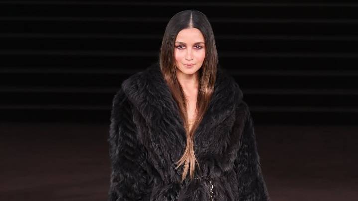 Alia Bhatt, in a fur coat, makes striking appearance at Milan Fashion Week. Pics