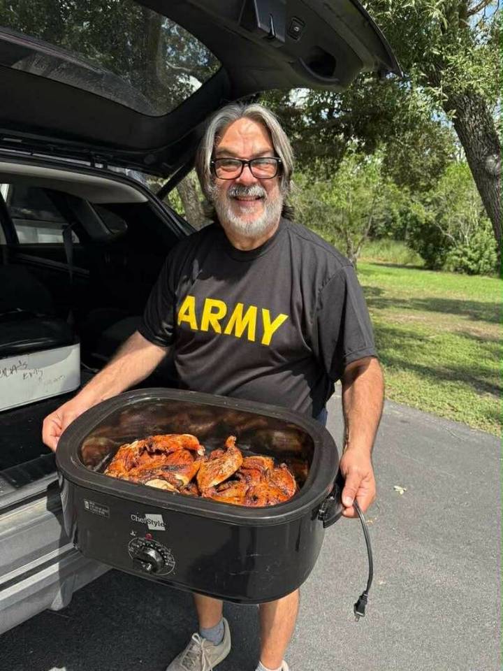 Northern Cameron County Democrats providing hot meals for homeless people