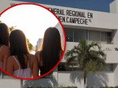 Rescatan a cuatro menores que fueron abandonadas por su madre en Campeche
