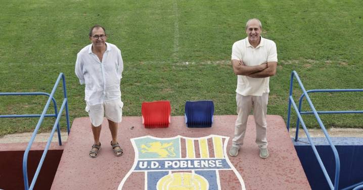 Miquel Molondro y Martí Munar, pasión por el Poblense