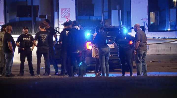 Suspect hospitalized after being shot by officer during foot chase in Detroit
