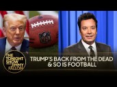 Jimmy Recaps Trump's Busy Schedule, NFL Kicks Off with Eagles vs. Cowboys