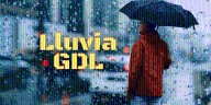 Sábado de lluvia débil en Guadalajara a esta hora de la tarde