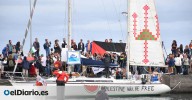 El barco militar de Italia que acompaña a la flotilla de Gaza insta a los tripulantes a abandonar y estos lo tachan de “sabotaje”