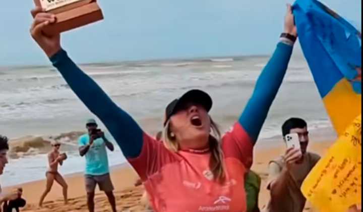 La canaria Alexandra Rinder, vuelve a proclamarse campeona del mundo de Bodyboard