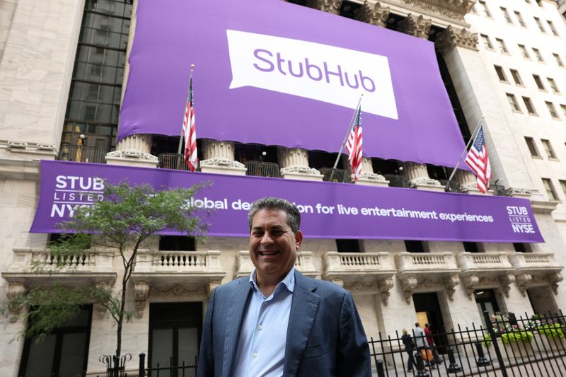 Ticket reseller StubHub raises about $800 million in US IPO