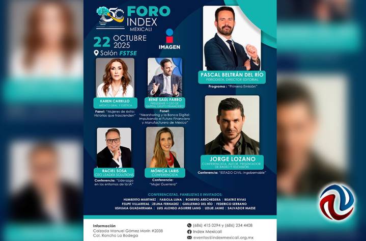Alista Index Mexicali Foro 2025