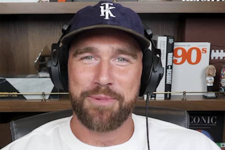 Travis Kelce Says 'I Still Get Giddy' Calling Taylor Swift His Fiancée