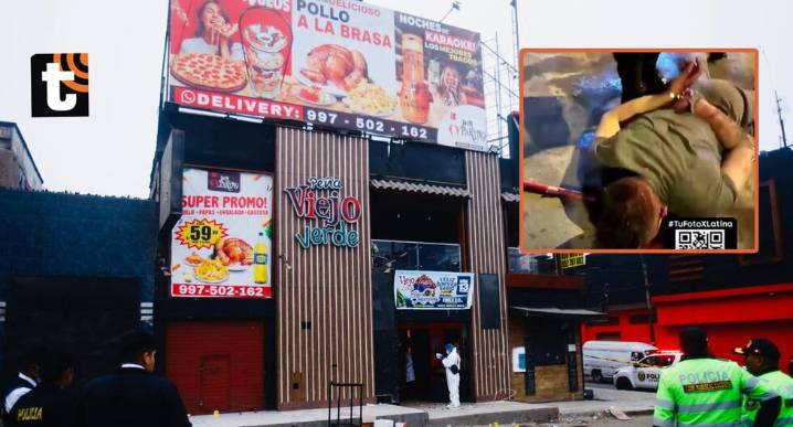 ¡Balacera en discoteca de SJL! Sicario es detenido tras asesinar a dos personas que estaban en el local El delincuente intentó escapar por la avenida Wiesse disparando contra los agentes, pero fue red
