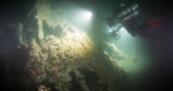 Wreck of ship that sank nearly a century ago found 200 feet underwater