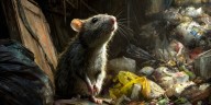 Alarma por nido de ratas en puestos de comida callejera junto a concurrida estación de TransMilenio