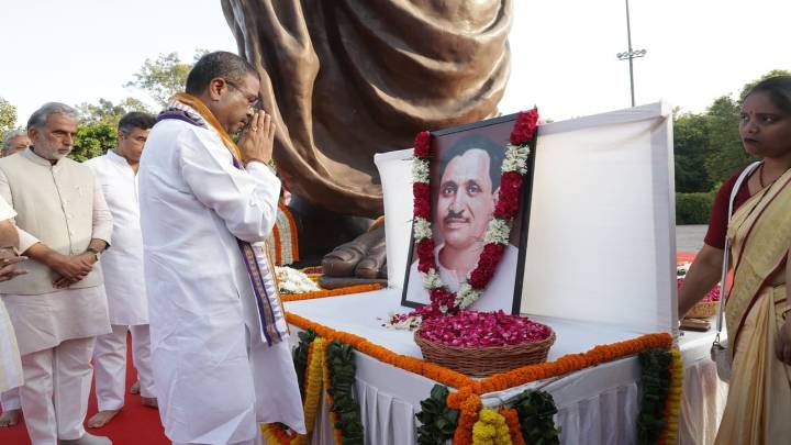 ‘Will always inspire us to build strong India’: Dharmendra Pradhan pays tribute to Deendayal Upadhyaya on birth anniversary