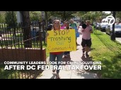 DC leaders look for solutions to keep crime numbers low after federal takeover