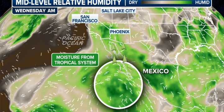 Tropical Storm Lorena to enhance Southwest monsoon