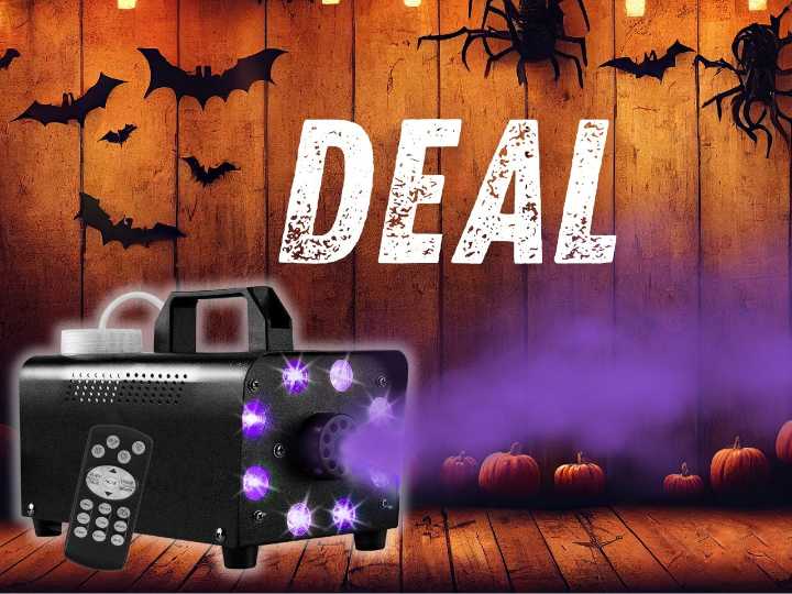 Flash deal at Walmart: YOUPINS 500W Smoke Machine for $38