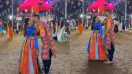 NRI Couple Face Backlash For Viral Kiss At Gujarat’s Garba Event, Internet Claims ‘This Explains Navratri Condom Demand’