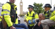 Police arrest more than 400 at London protest supporting banned group Palestine Action