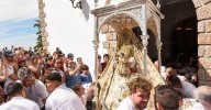 Cabra cierra su Feria con la procesión de la Virgen de la Sierra