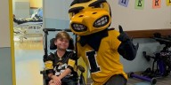 Sergeant Bluff boy credits his athletic mindset to being able to move again