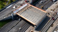 Massive girders installed for Washington's newest freeway interchange
