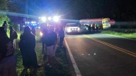Roughly 6 students taken to hospital with minor injuries after Peach County bus hit by car, district says