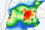 “Excesos”. La tormenta de Santa Rosa reconfiguró el mapa productivo del país y dejó un agosto récord